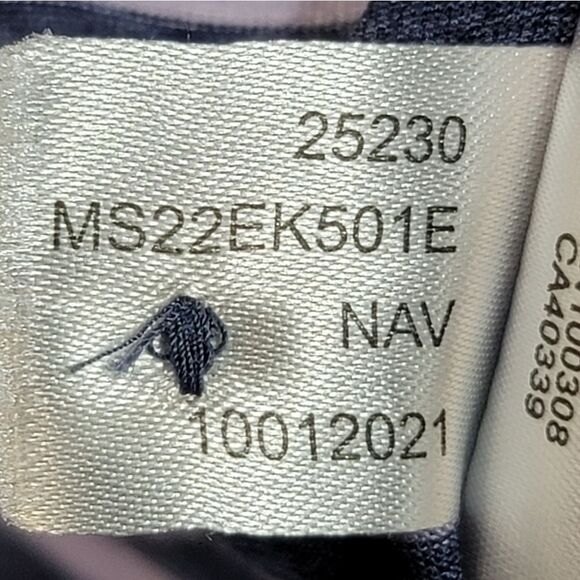 Peter Millar Crowm Craft Mens Golf Polo Shirt Size 2XL Purple Navy Blue Striped - Picture 9 of 12